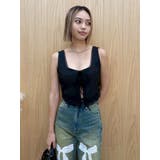 レースアップリボンビスチェ【セットアップ着用可能】 | EVRIS | 詳細画像13 