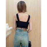 レースアップリボンビスチェ【セットアップ着用可能】 | EVRIS | 詳細画像15 