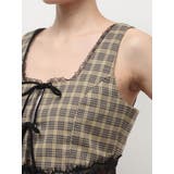 レースアップリボンビスチェ【セットアップ着用可能】 | EVRIS | 詳細画像34 