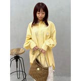イエロー | SUNNYオーバーサイズシャツ | EVRIS