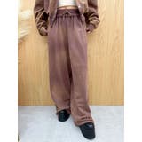 パウダースウェットワイドパンツ【セットアップ着用可能】 | EVRIS | 詳細画像15 