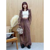 パウダースウェットワイドパンツ【セットアップ着用可能】 | EVRIS | 詳細画像17 