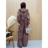 パウダースウェットワイドパンツ【セットアップ着用可能】 | EVRIS | 詳細画像19 