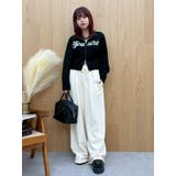 パウダースウェットワイドパンツ【セットアップ着用可能】 | EVRIS | 詳細画像21 