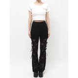 レースリボンフレアレギンス | EVRIS | 詳細画像21 