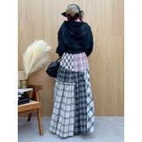 チェックドッキングロングスカート | EVRIS | 詳細画像13 