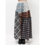 チェックドッキングロングスカート | EVRIS | 詳細画像14 