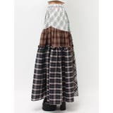 チェックドッキングロングスカート | EVRIS | 詳細画像15 