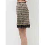 レースコンビミニスカート【セットアップ着用可能】 | EVRIS | 詳細画像19 