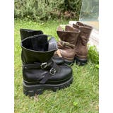 ダブルベルトバックルデザインワークブーツ | EVRIS | 詳細画像14