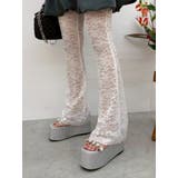 【厚底】ビジュープラットフォームサンダル | EVRIS | 詳細画像15