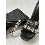 【厚底】ビジュープラットフォームサンダル | EVRIS | 詳細画像29