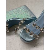 【厚底】ビジュープラットフォームサンダル | EVRIS | 詳細画像31