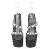 【厚底】ビジュープラットフォームサンダル | EVRIS | 詳細画像33