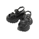 【厚底】プラットフォームスニーカーサンダル | EVRIS | 詳細画像26