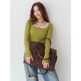 ベルトデザインBIG ショルダーBAG | EVRIS | 詳細画像6 