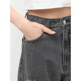 ビジューハートカッティングワイドデニムパンツ | EVRIS | 詳細画像20