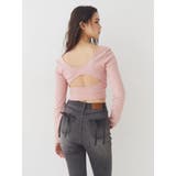 バックリボンフレアデニムパンツ 再入荷 | EVRIS | 詳細画像10