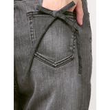 バックリボンフレアデニムパンツ 再入荷 | EVRIS | 詳細画像40
