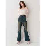 バックリボンフレアデニムパンツ 再入荷 | EVRIS | 詳細画像5
