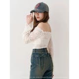 バックリボンフレアデニムパンツ 再入荷 | EVRIS | 詳細画像7