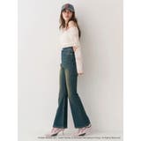 バックリボンフレアデニムパンツ 再入荷 | EVRIS | 詳細画像9