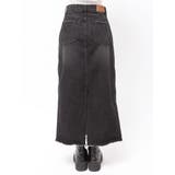 サイドビジューカットロングデニムスカート | EVRIS | 詳細画像34 