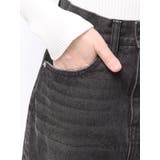 サイドビジューカットロングデニムスカート | EVRIS | 詳細画像37 