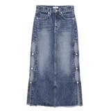 サイドビジューカットロングデニムスカート | EVRIS | 詳細画像44 