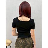 ワンポイントビジューチェーンニットトップス | EVRIS | 詳細画像13 