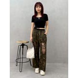 ワンポイントビジューチェーンニットトップス | EVRIS | 詳細画像16 