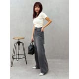 ワンポイントビジューチェーンニットトップス | EVRIS | 詳細画像30 