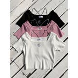 ワンポイントビジューチェーンニットトップス | EVRIS | 詳細画像35 