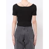 ワンポイントビジューチェーンニットトップス | EVRIS | 詳細画像38 