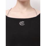 ワンポイントビジューチェーンニットトップス | EVRIS | 詳細画像39 