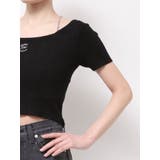 ワンポイントビジューチェーンニットトップス | EVRIS | 詳細画像40 