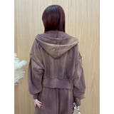 パウダーショートスウェットフーディー【セットアップ着用可能】 | EVRIS | 詳細画像24 