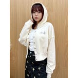 パウダーショートスウェットフーディー【セットアップ着用可能】 | EVRIS | 詳細画像30 