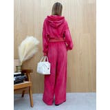 パウダーショートスウェットフーディー【セットアップ着用可能】 | EVRIS | 詳細画像39 