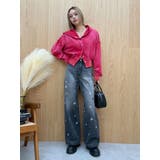 パウダーショートスウェットフーディー【セットアップ着用可能】 | EVRIS | 詳細画像44 