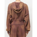 パウダーショートスウェットフーディー【セットアップ着用可能】 | EVRIS | 詳細画像49 