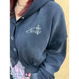 パウダーショートスウェットフーディー【セットアップ着用可能】 | EVRIS | 詳細画像9 