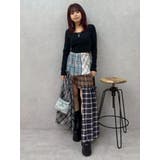 バックリボンスクエアネックリブトップス | EVRIS | 詳細画像29