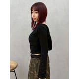 オフショルフーディトップス | EVRIS | 詳細画像12 