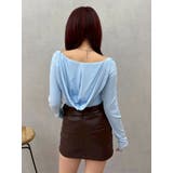 オフショルフーディトップス | EVRIS | 詳細画像20 