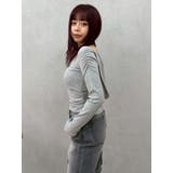 オフショルフーディトップス | EVRIS | 詳細画像26 