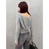 オフショルフーディトップス | EVRIS | 詳細画像27 