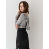 オフショルフーディトップス | EVRIS | 詳細画像5 