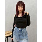 チェーンドレープリブトップス | EVRIS | 詳細画像12 