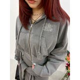 ワンポイントロゴショートパーカー【セットアップ着用可能】 | EVRIS | 詳細画像15 